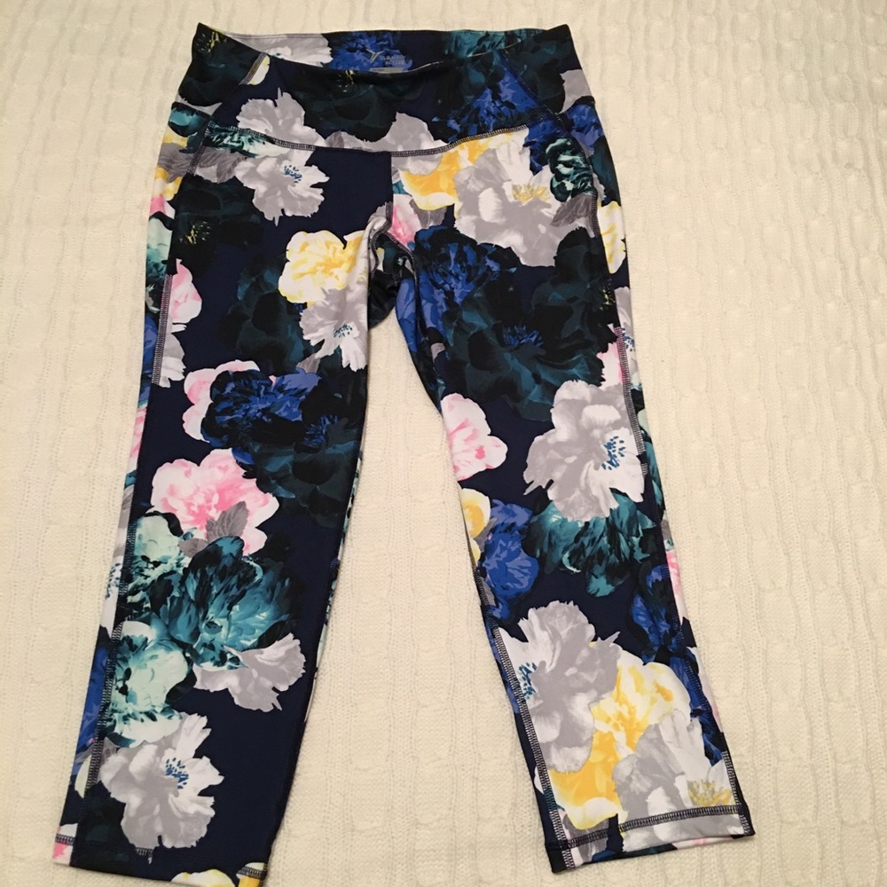 Women’s Old Navy Go Dry Fitted Leggings Sz Lg